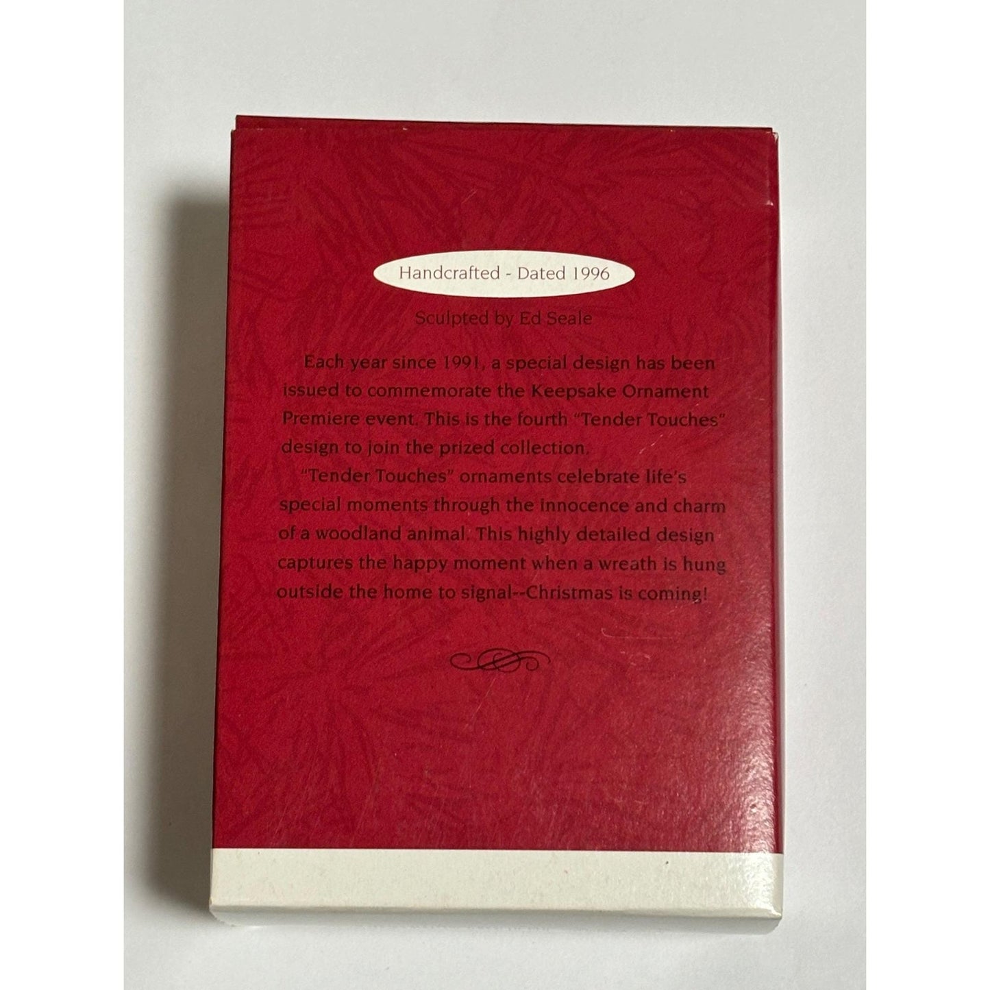 Welcome Sign #4 Hallmark Keepsake Christmas Ornament 1996 Bear