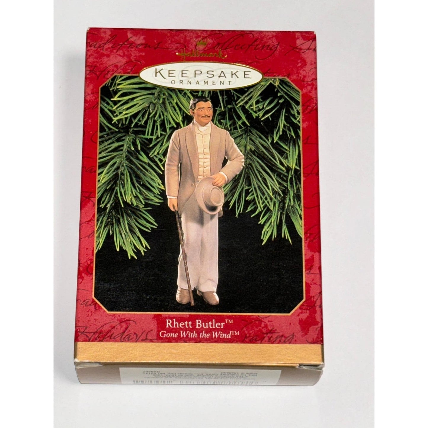 RHETT BUTLER - Gone with the Wind 2000 Hallmark Keepsake Christmas Ornament