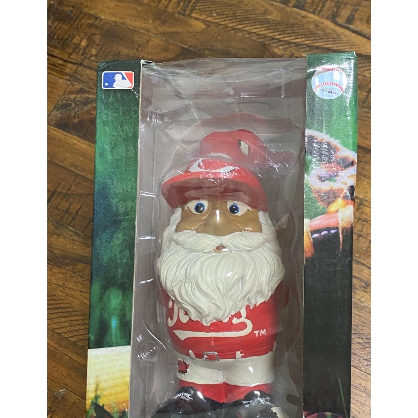 Cincinnati Reds Stumpy Gnome MLB Baseball. Forever brand