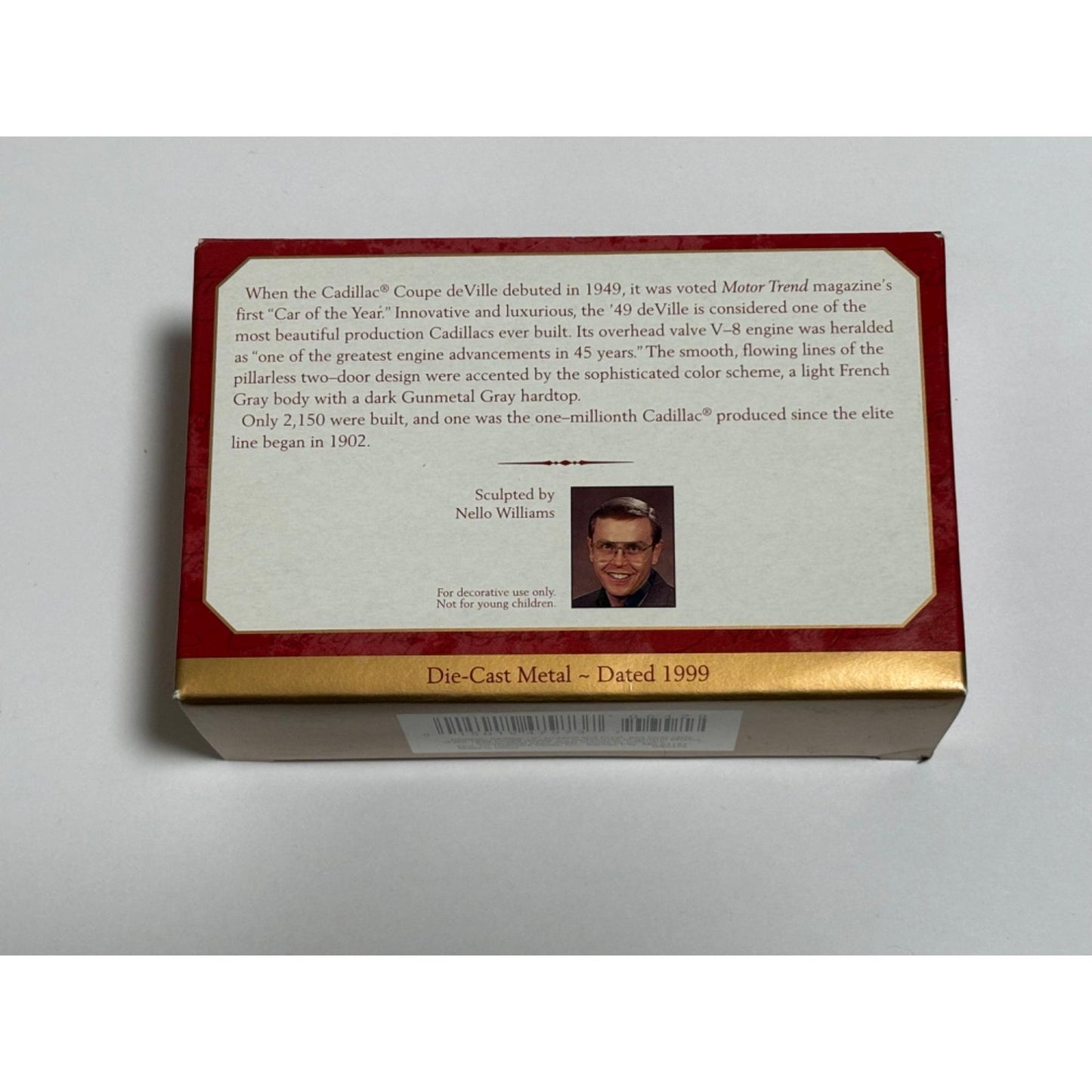 Hallmark 1949 Cadillac Coupe de Ville 50th Anniversary Keepsake Ornament 1999