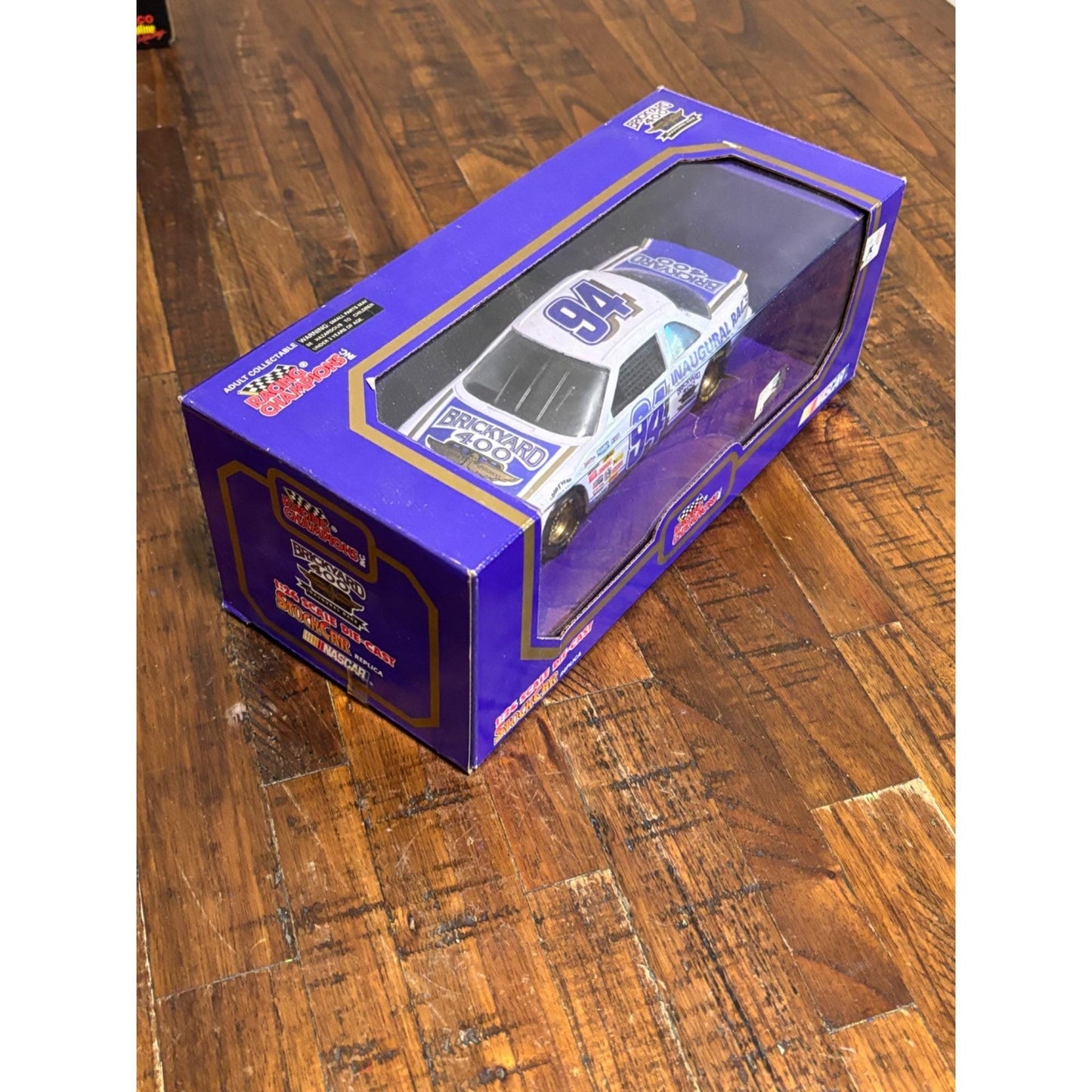 1994 Racing Champions Brickyard 400 Inaugural Race Stock Car 1:24 Diecast Nascar