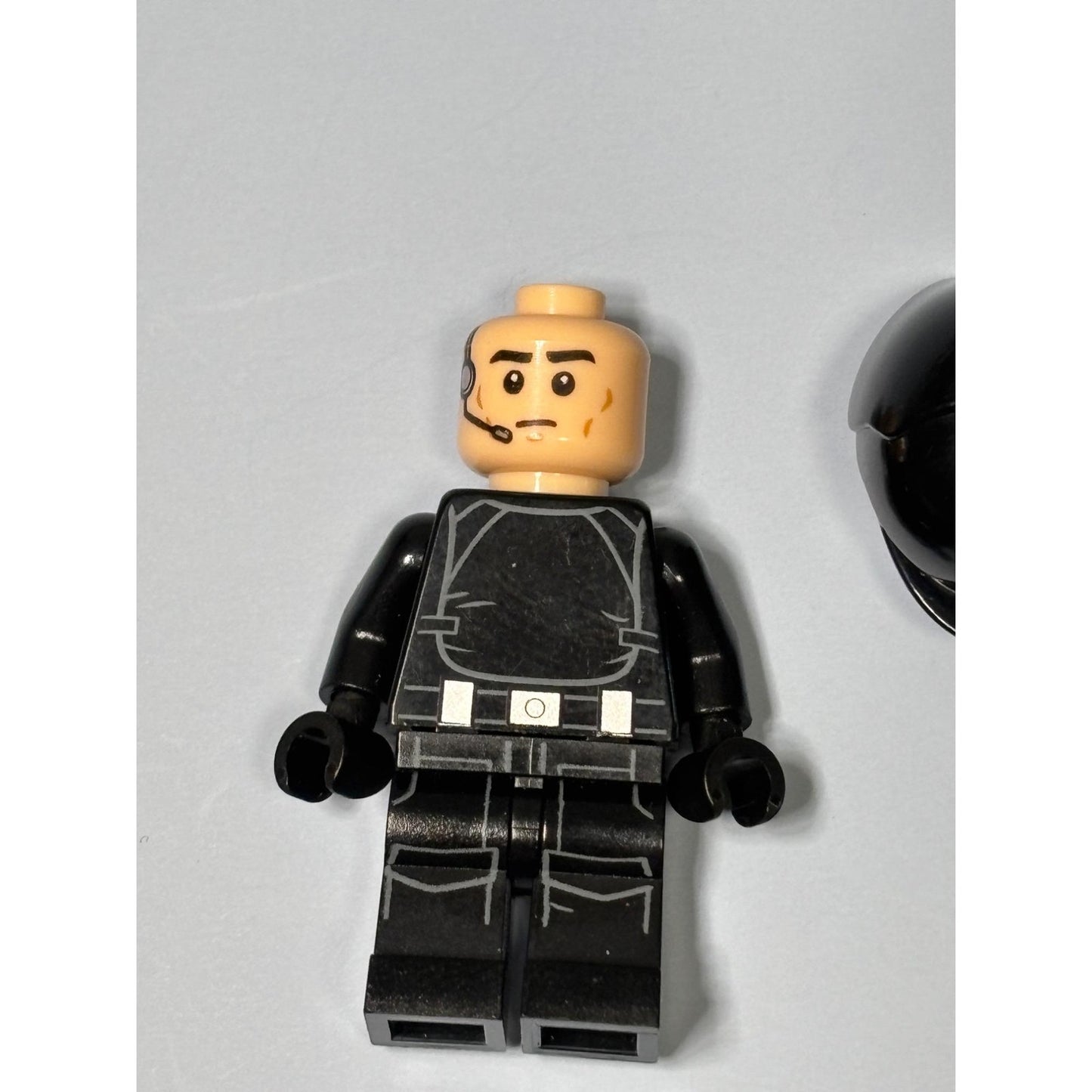 Lego Star Wars Minifigure sw0529 Imperial Gunner Silver Logo sets 75159 75034