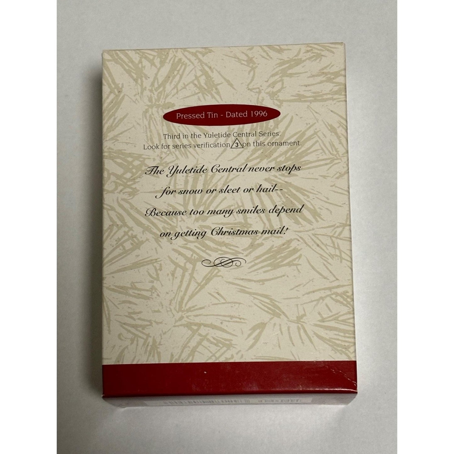 Lot of 4 Hallmark Christmas Yuletide Central Train Ornaments 2 3 4 5 in Series