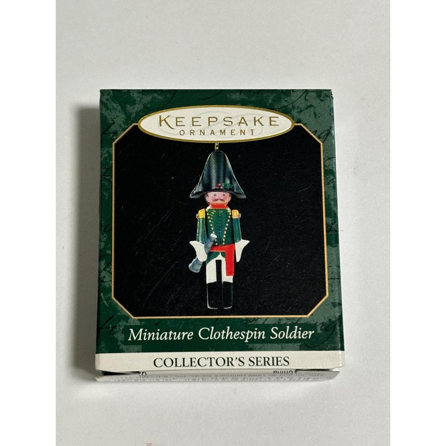 Hallmark Keepsake Miniature Clothespin Soldier Christmas Ornament 5th in Series