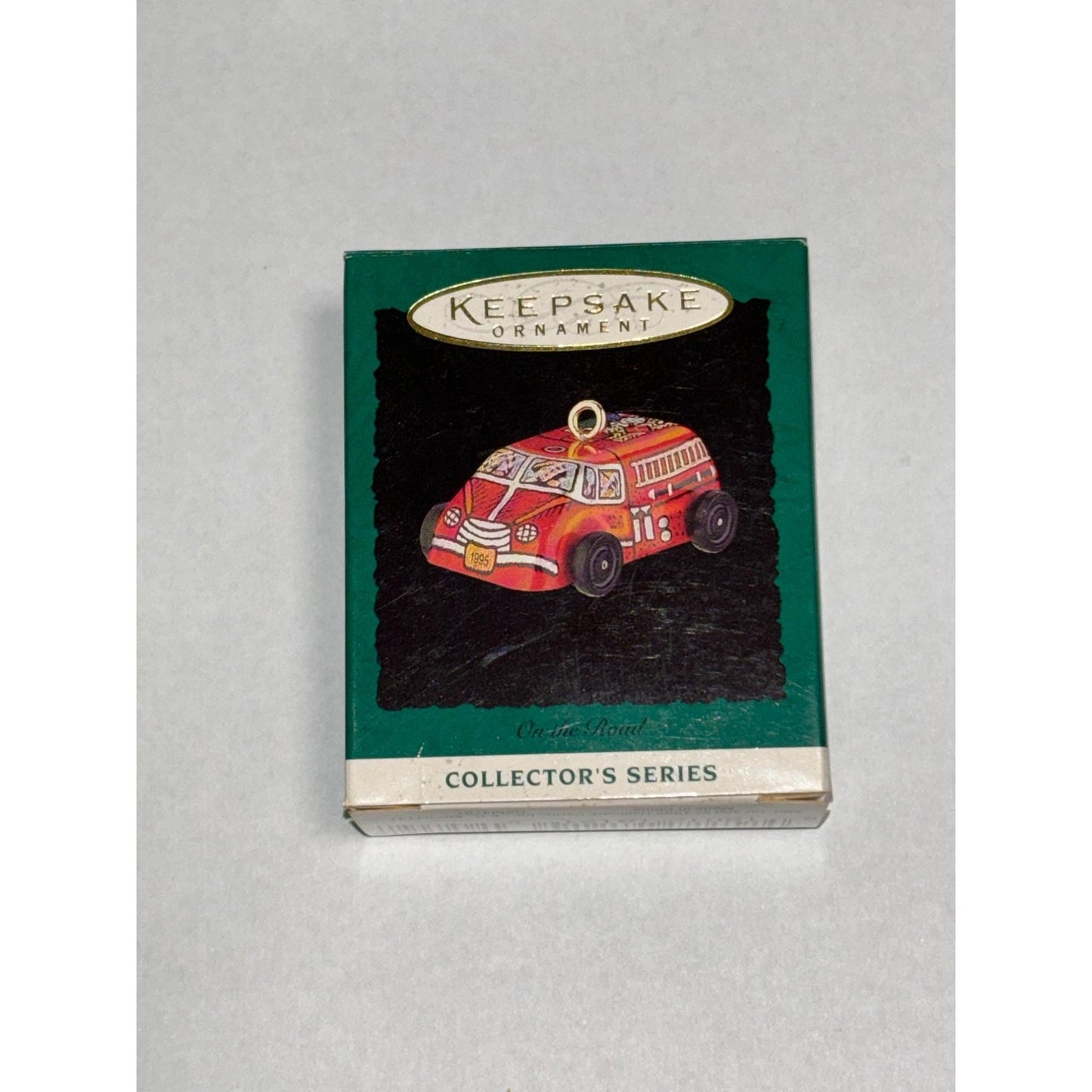 Hallmark Keepsake Miniature Christmas Ornament 1995 On the Road 3rd in Series