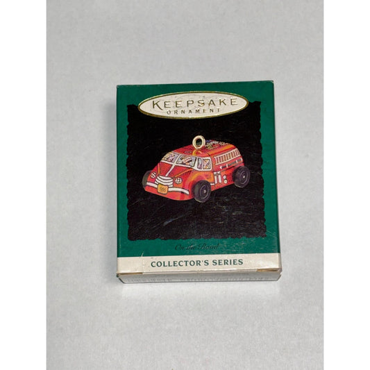 Hallmark Keepsake Miniature Christmas Ornament 1995 On the Road 3rd in Series