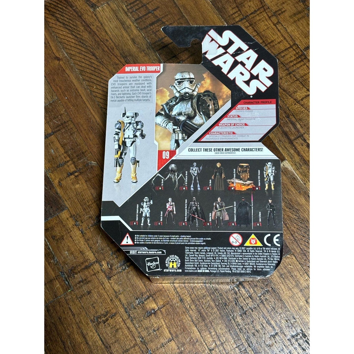 Star Wars Force Unleashed 2007 Imperial Evo Trooper 30th Anniversary #09