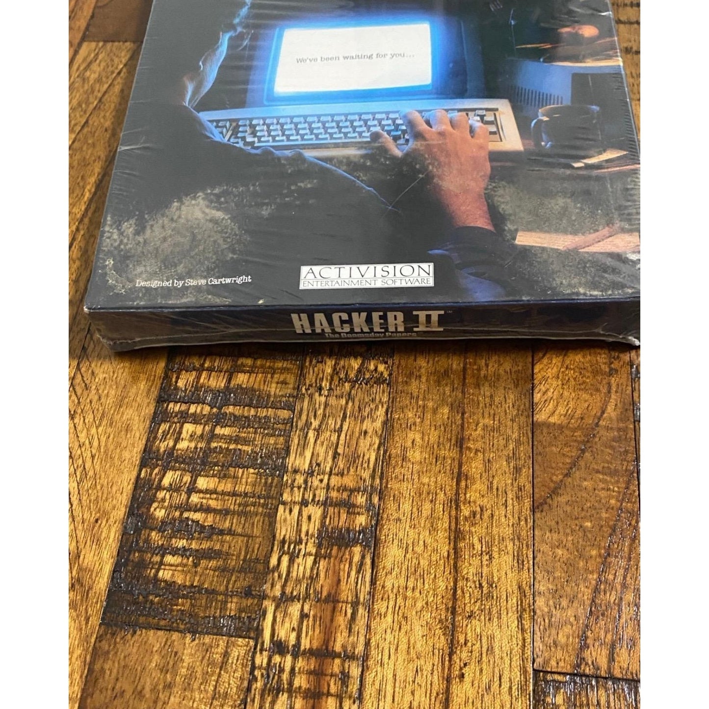 New Sealed Hacker II The Doomsday Papers Activision 1986 C64 Commodore 64/128