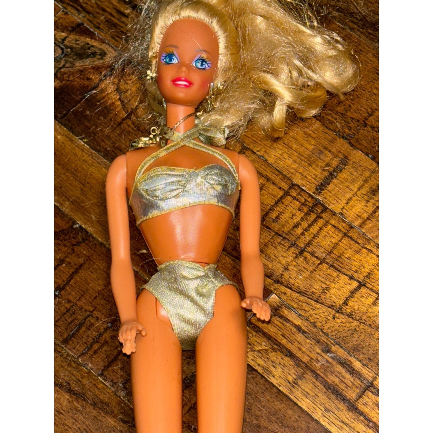 Sun Sensation Barbie Doll Mattel 1991 #1390 Out Of Box In Original Suit Vintage