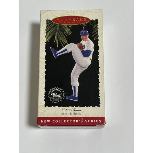 Nolan Ryan At the Ballpark 1st in Series 1996 Hallmark Keepsake Ornament