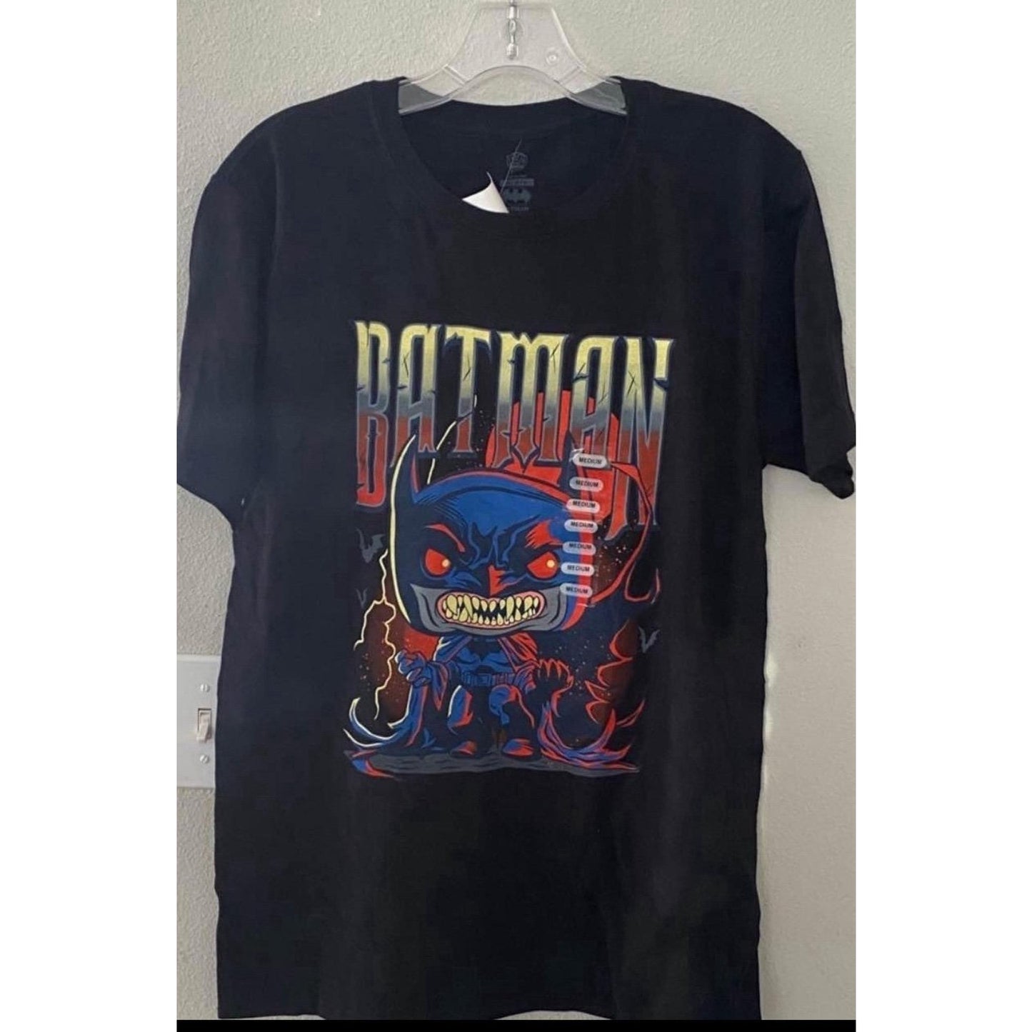 New Funko Pop Batman Shirt Black Medium