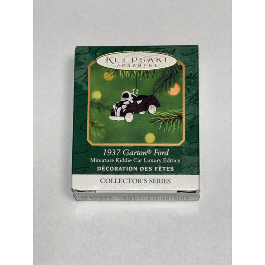 Hallmark Keepsake Ornament 1937 Steelcraft Mini Auburn Kiddy Car Luxury Edition