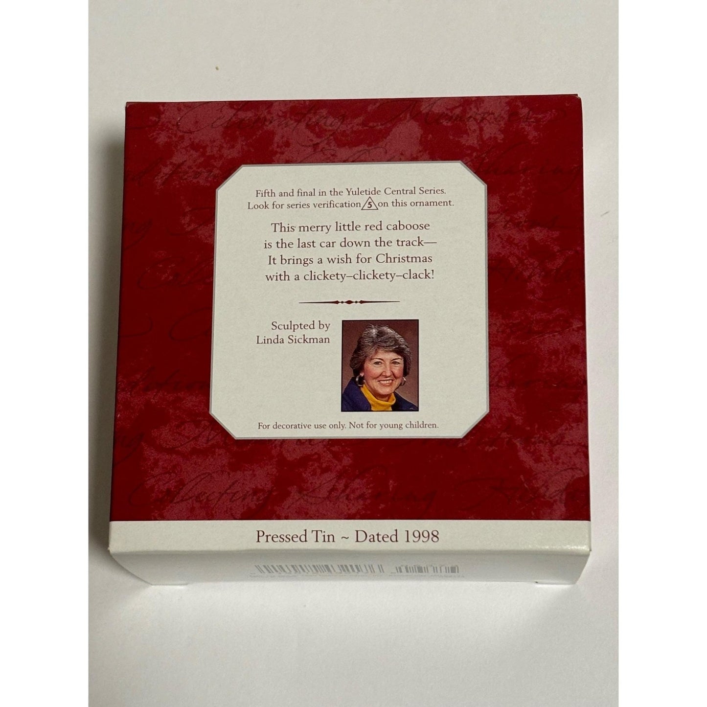 Lot of 3 Hallmark Christmas Yuletide Central Train Ornaments 3 4 5 in Series