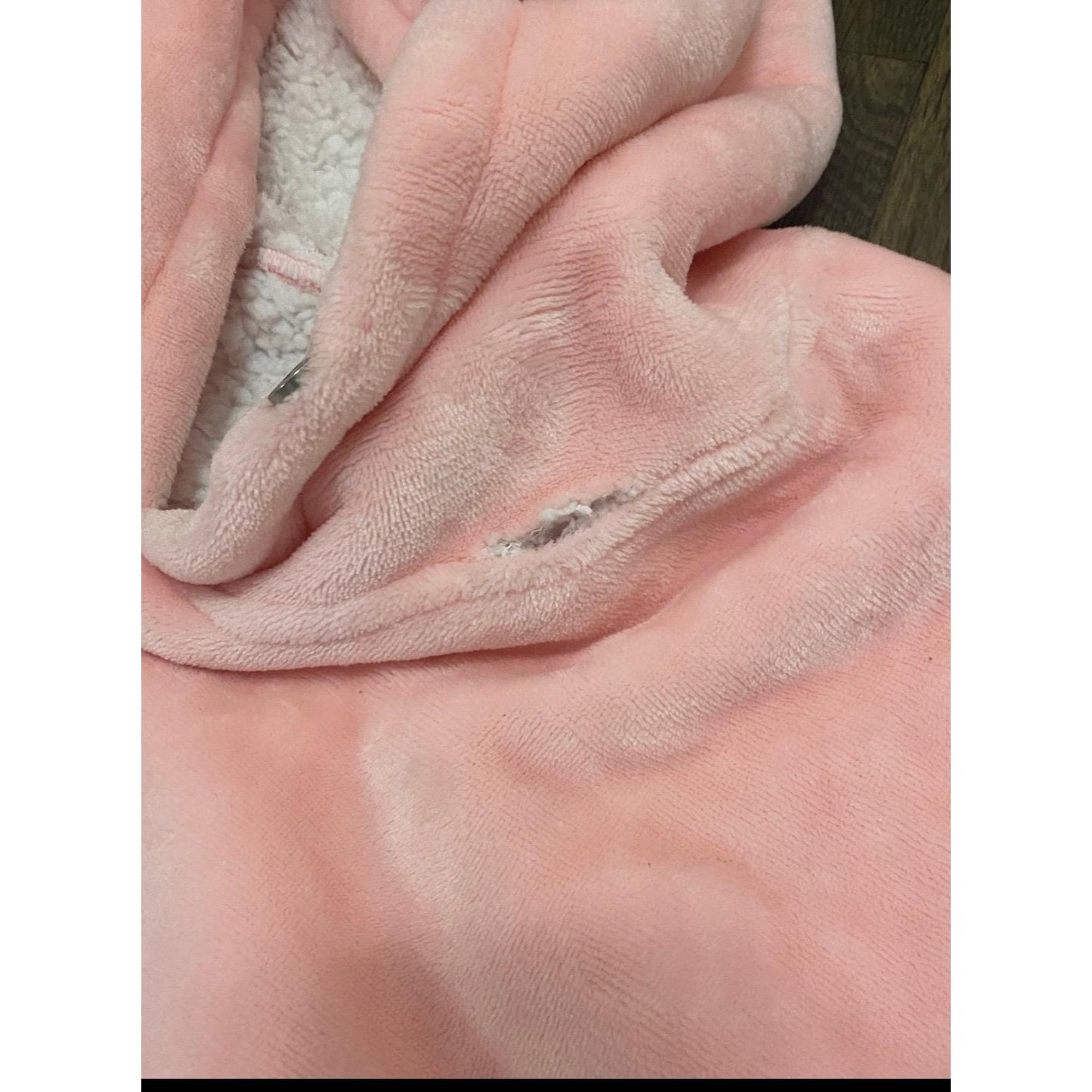 Catalonia Pink Unicorn Fleece Hoodie Sweatshirt Wearable Blanket Hood Sleeves