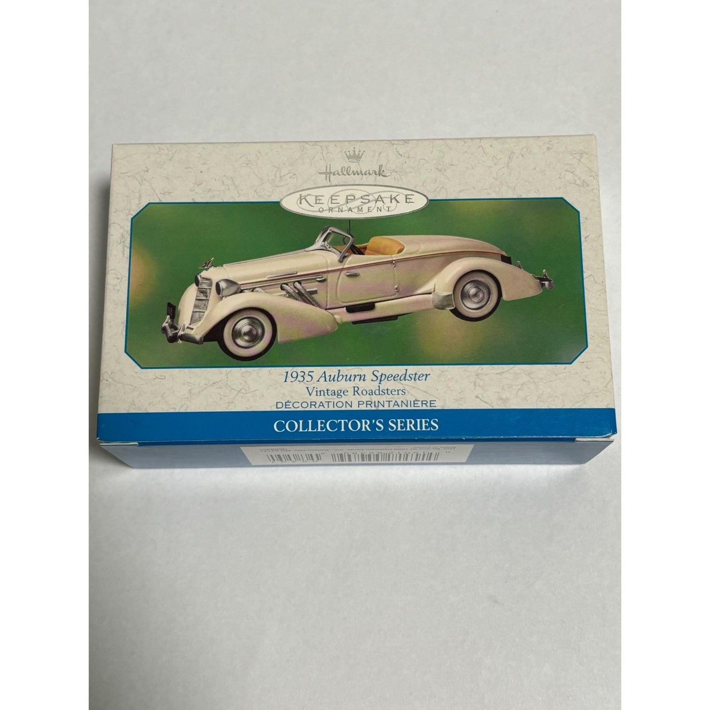 2001 Hallmark Ornament 1930 Cadillac #4 in Series Vintage Roadster Car