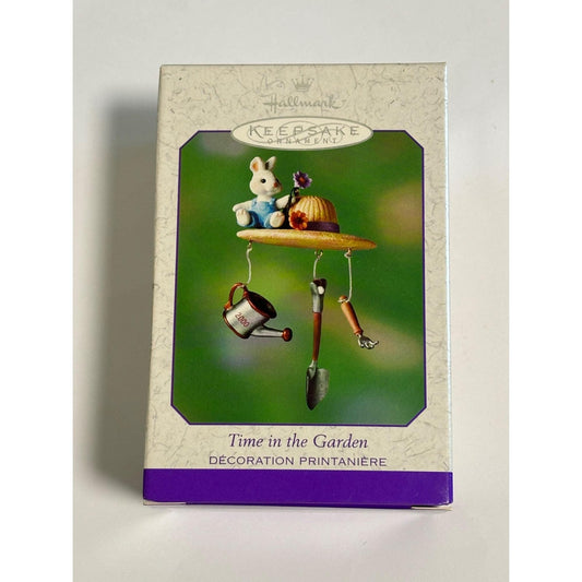 Hallmark Keepsake Ornament Time In The Garden 2000