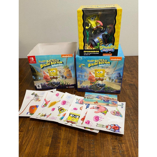 SpongeBob SquarePants Battle Rehydrated Shiny Edition for Nintendo Switch
