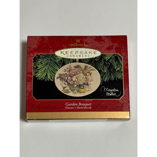 Hallmark Garden Bouquet Nature's Sketchbook Keepsake Collector Ornament 1997