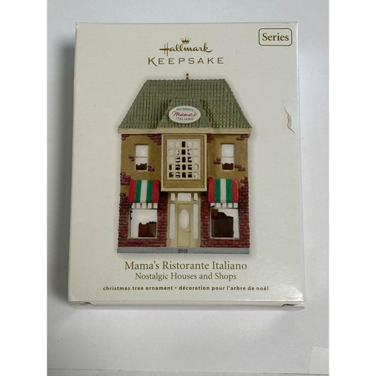 Hallmark 2012 Mama's Ristorante Italiano 29th Nostalgic Houses and Shops Series