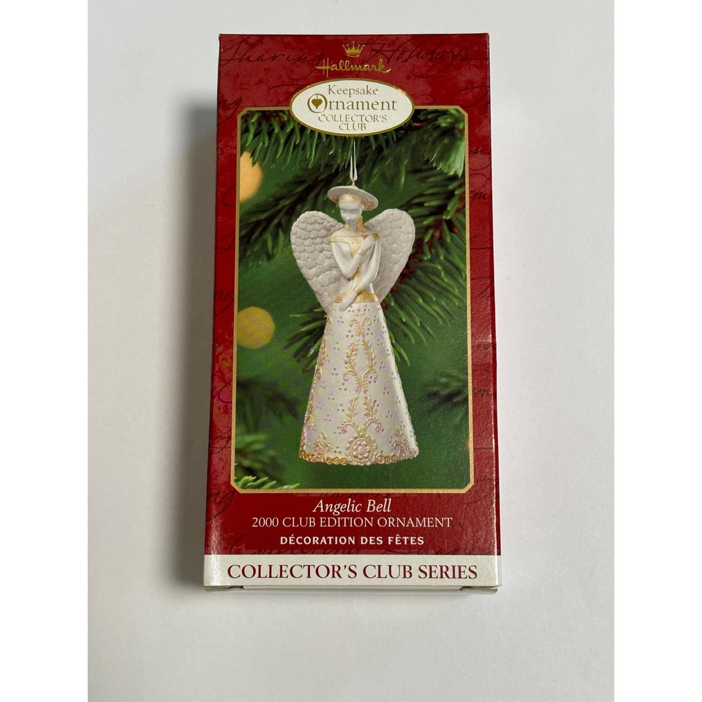 2000 Hallmark Keepsake “Angelic Bell” Ornament Collectors Club Edition