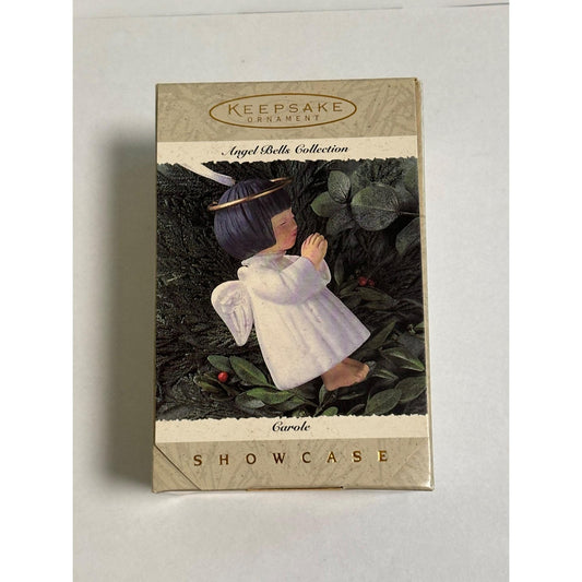 1995 Hallmark Keepsake Ornament Angel Bells Collection Showcase Carole