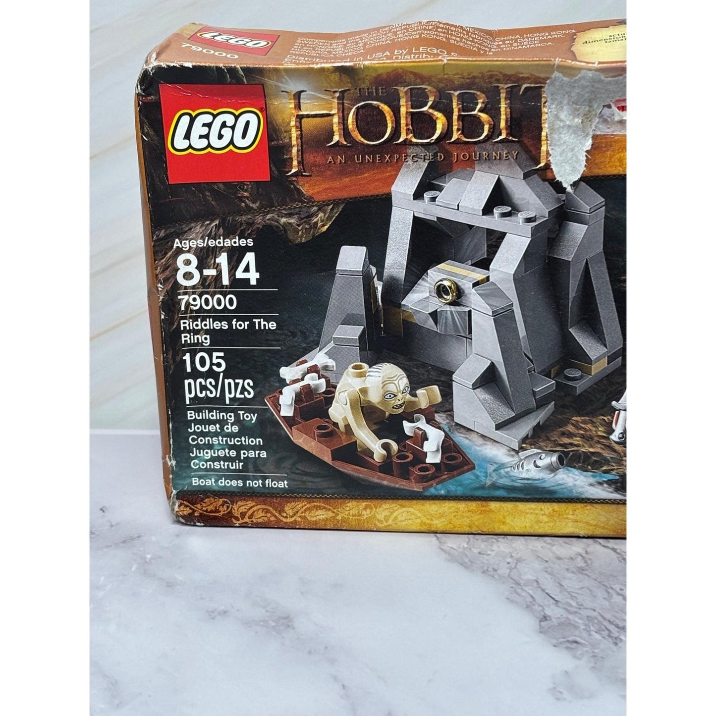 LEGO The Hobbit: Riddles for The Ring (79000) 2012, New, Sealed has box damage