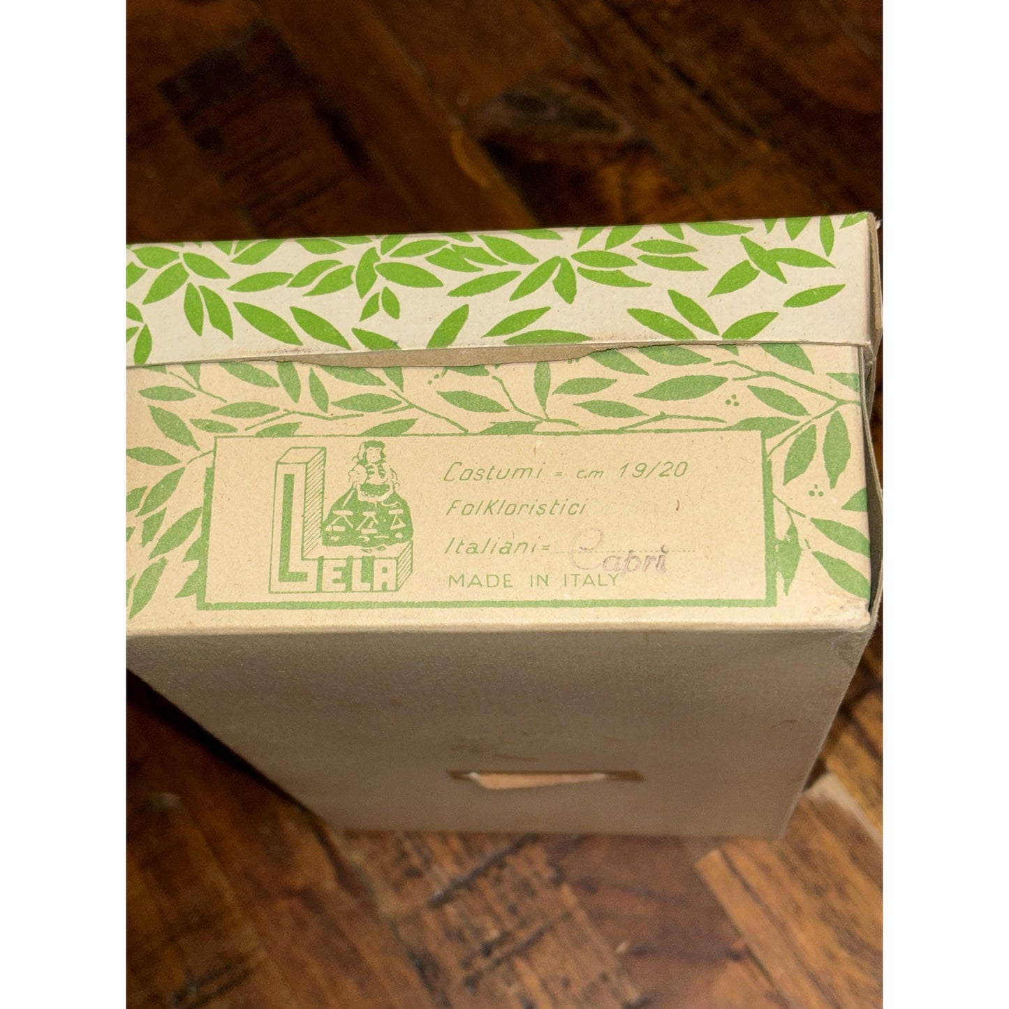 Vintage 1965 Capri Italy Doll Lela Creazioni -5 1/2” Italian Folk Costume Doll