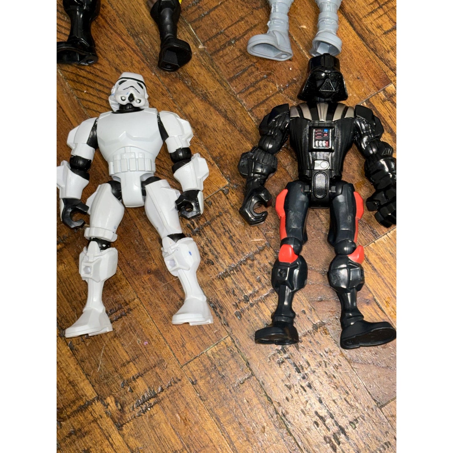Lot 5 Star Wars Hero Mashers Garazeb Darth Vader Boba Fett Han Solo Stormtrooper