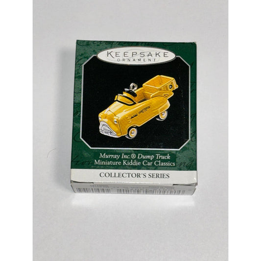 Hallmark Keepsake Ornament Murray Dump Truck 1998 Kiddie Car Classics