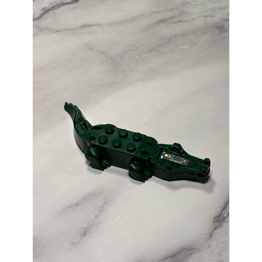 Dark Green Alligator Crocodile 8 Teeth 6026c01 8632 Agents Swamp