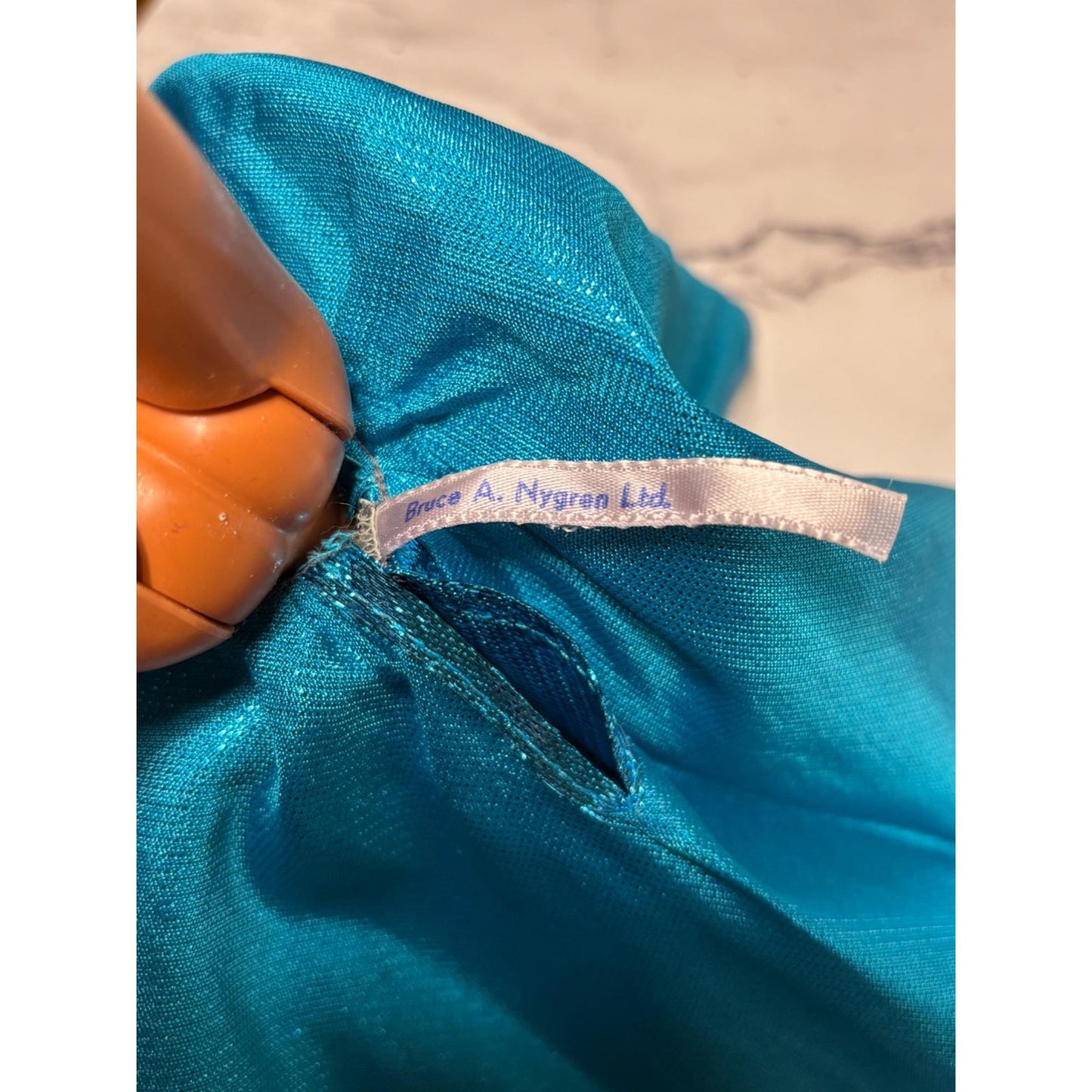 OOAK Barbie By Bruce A Nygren Custom Gown Hairdo Artist Designer Doll Blue