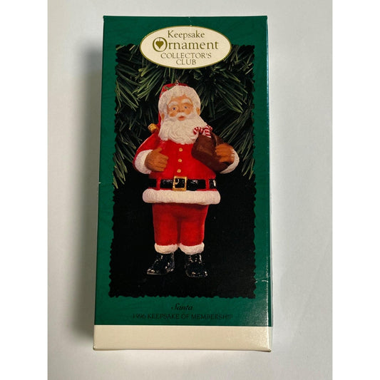 Hallmark Keepsake Ornament Santa 1996 Membership Collector's Club