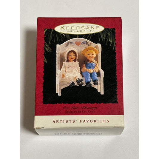 Hallmark Keepsake Ornament Christmas 1995 Our Little Blessing