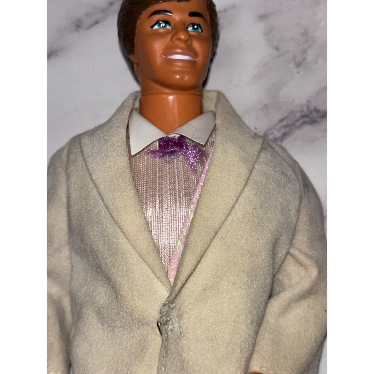 Vintage Barbie-1983 CRYSTAL KEN Doll Superstar Era #4898