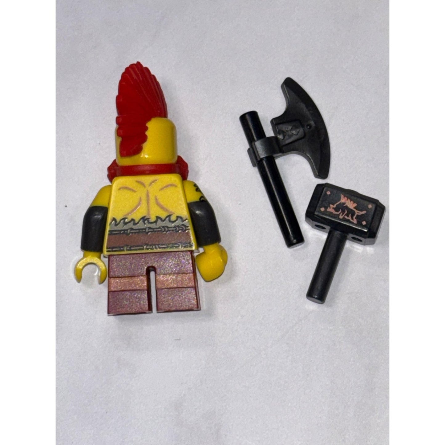 LEGO Battle Dwarf Minifigure Series 17 Collectible Warrior 71018 col17-10 col295