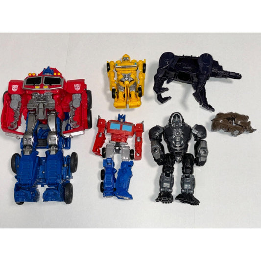 Lot of 6 Transformers Rise of the Beasts Figures