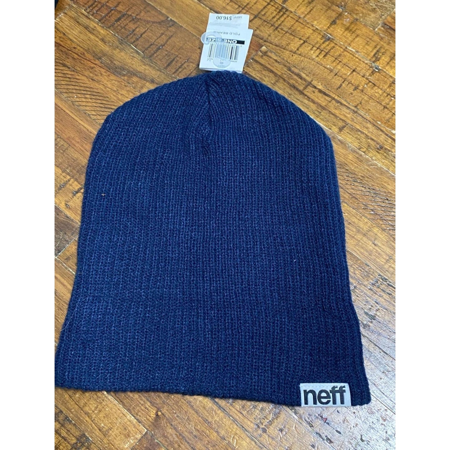 New Neff Navy Blue Beanie Hat