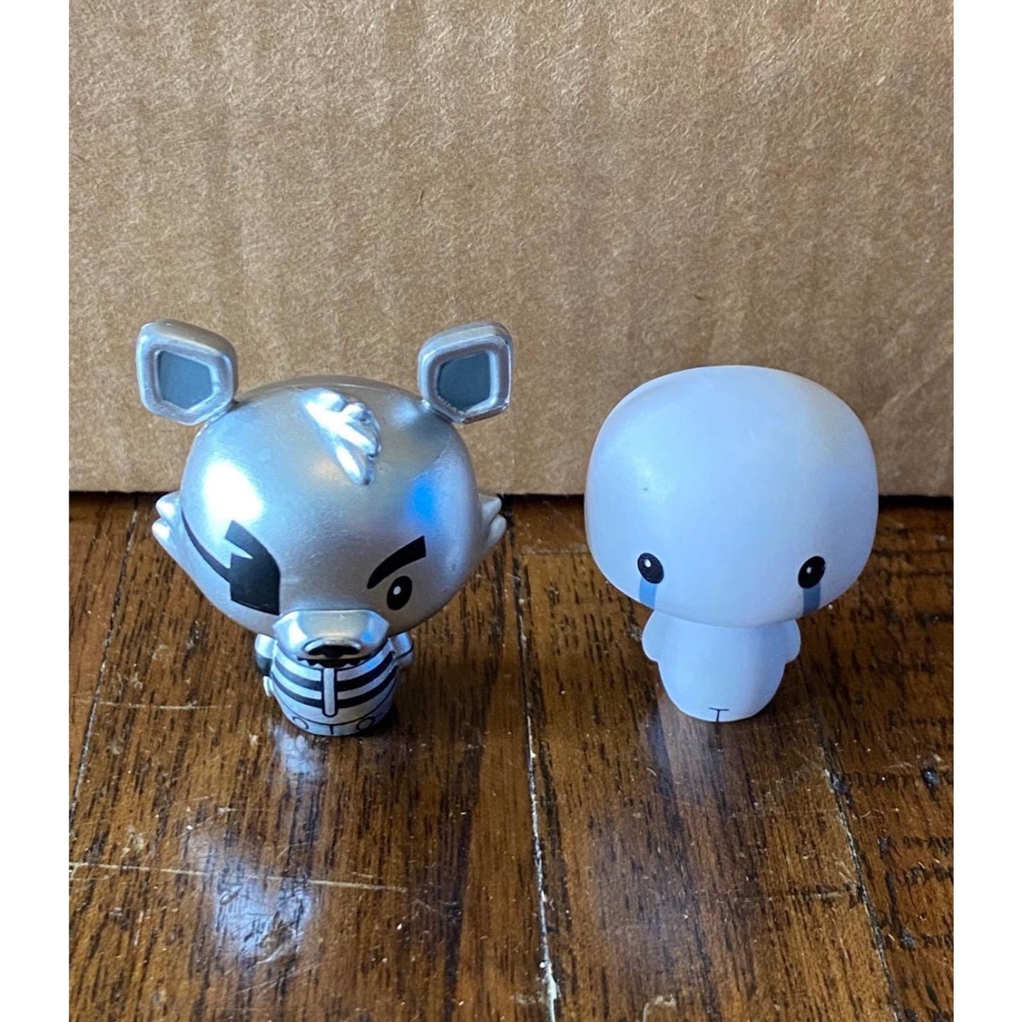 Lot of 2 Funko Pint Size Five Nights Freddy FNAF Silver Foxy Crying Child Vinyl