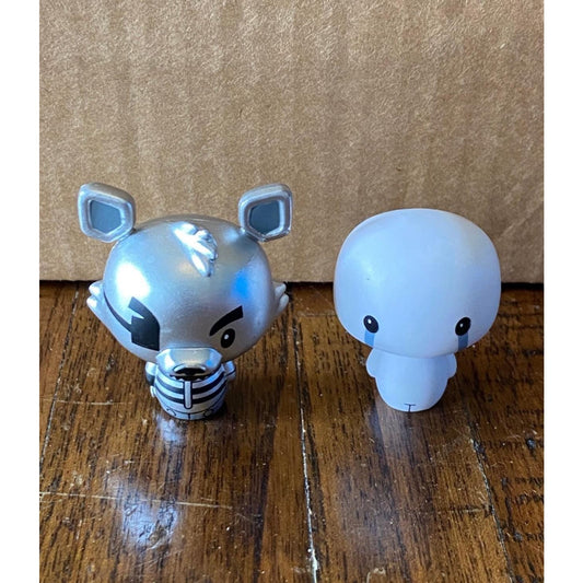 Lot of 2 Funko Pint Size Five Nights Freddy FNAF Silver Foxy Crying Child Vinyl