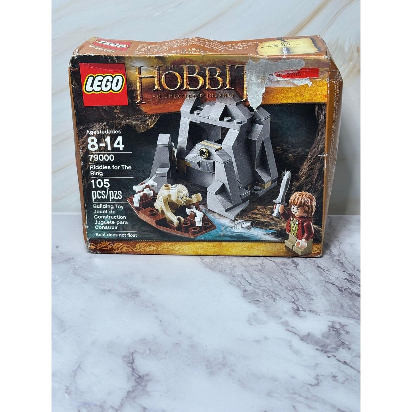 LEGO The Hobbit: Riddles for The Ring (79000) 2012, New, Sealed has box damage