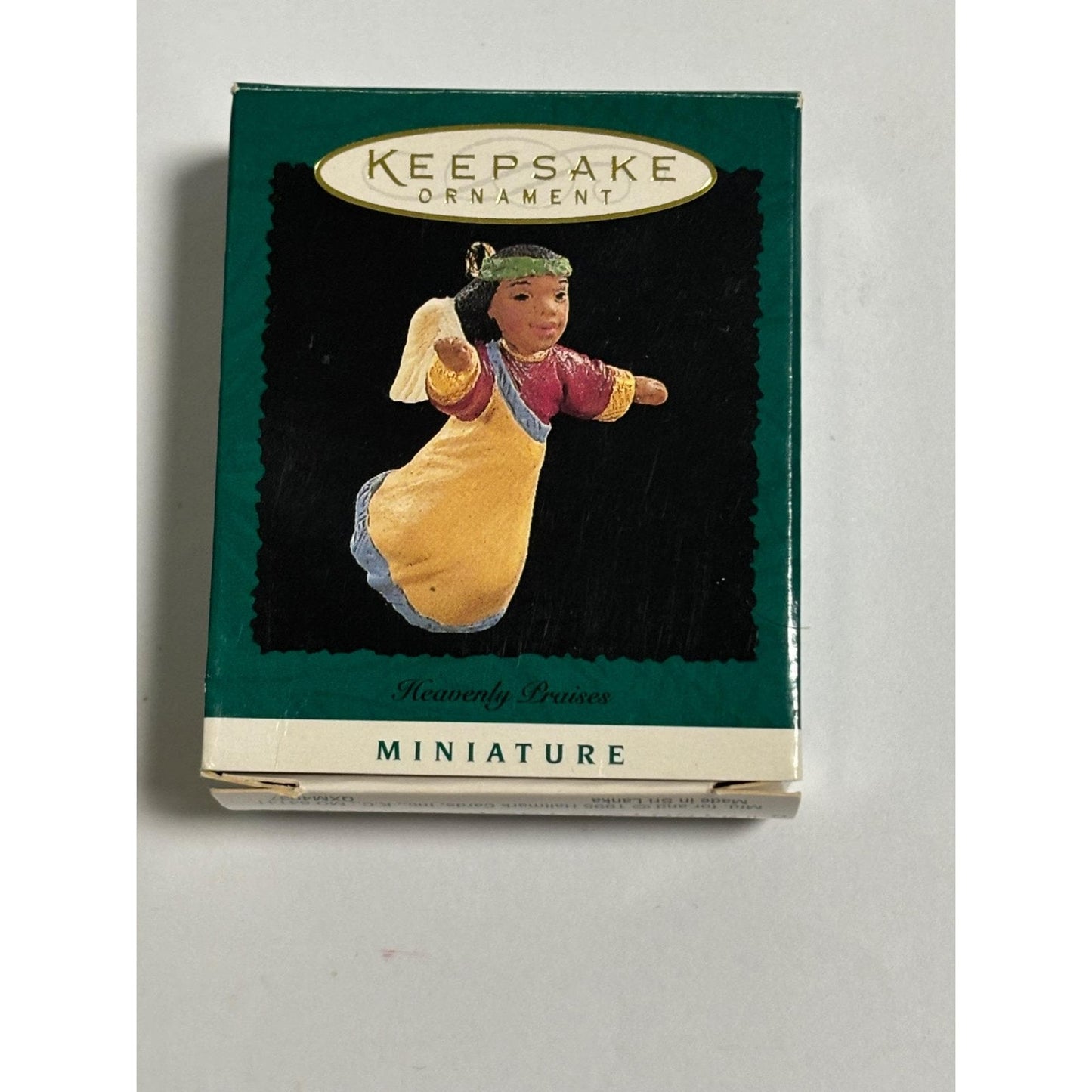 Hallmark Keepsake Christmas Tree Ornament Miniature 1995 Heavenly Praises