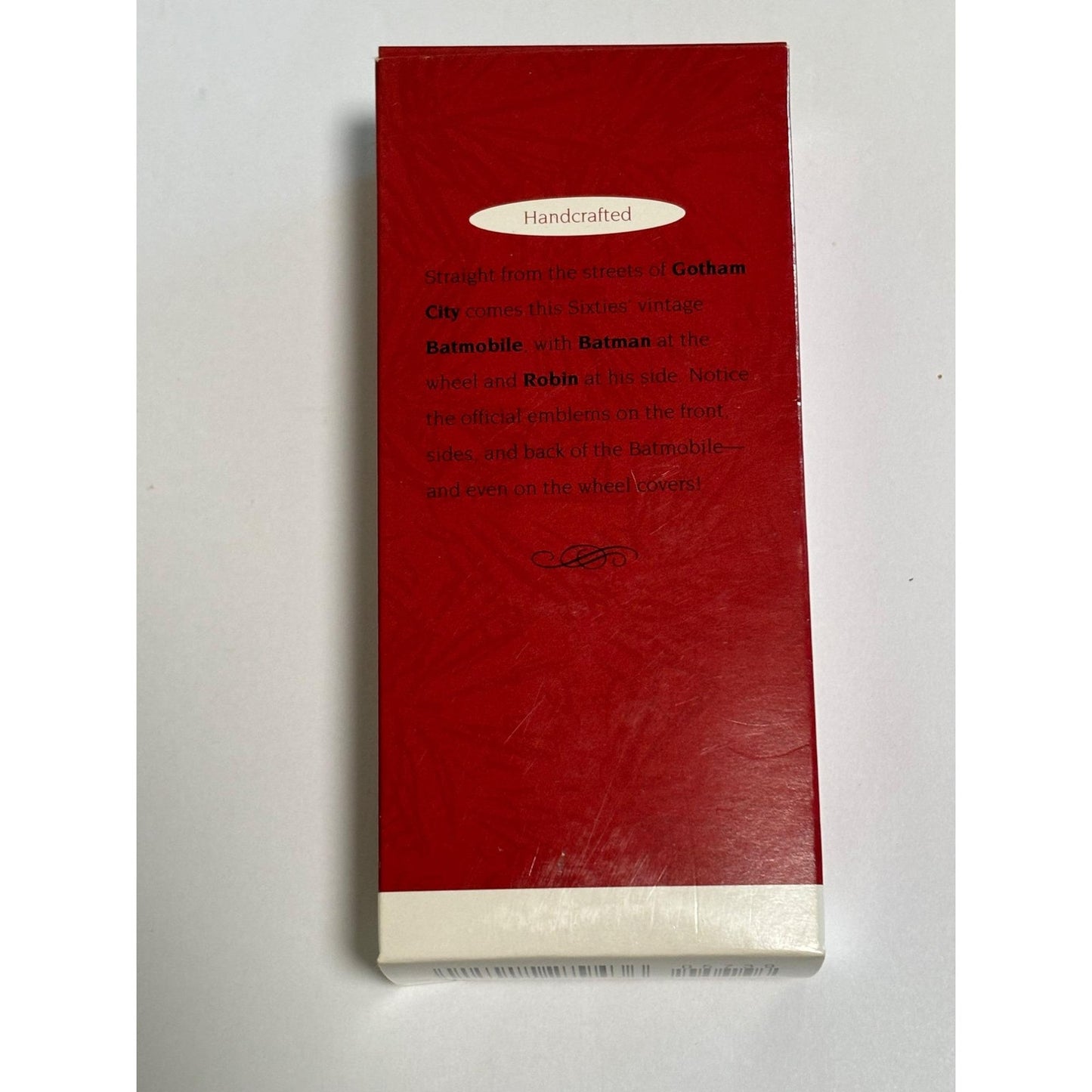 Hallmark Keepsake Batman & Robin Batmobile 1995 Christmas Ornament DC Comics