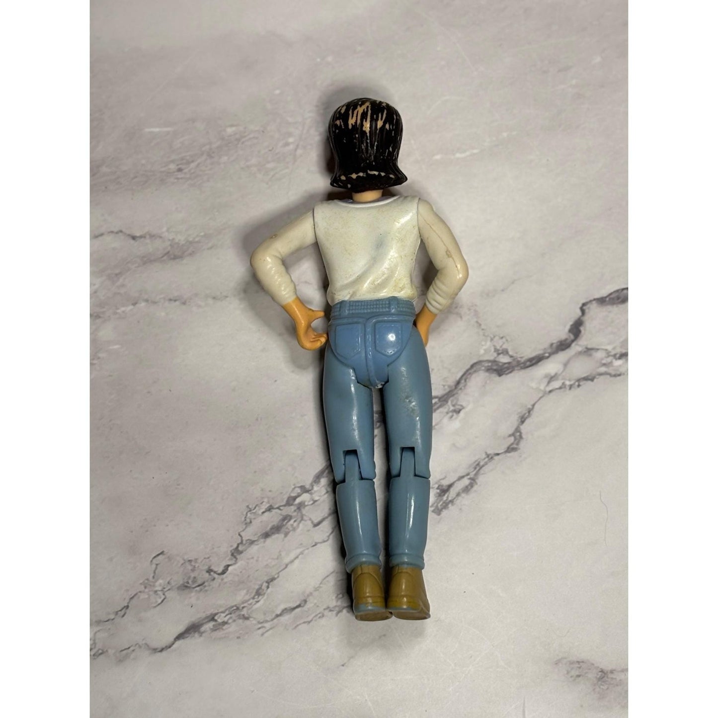 Fisher-Price Loving Family Dollhouse 2000 Mom Mother Doll Figure Dark Brown Hair