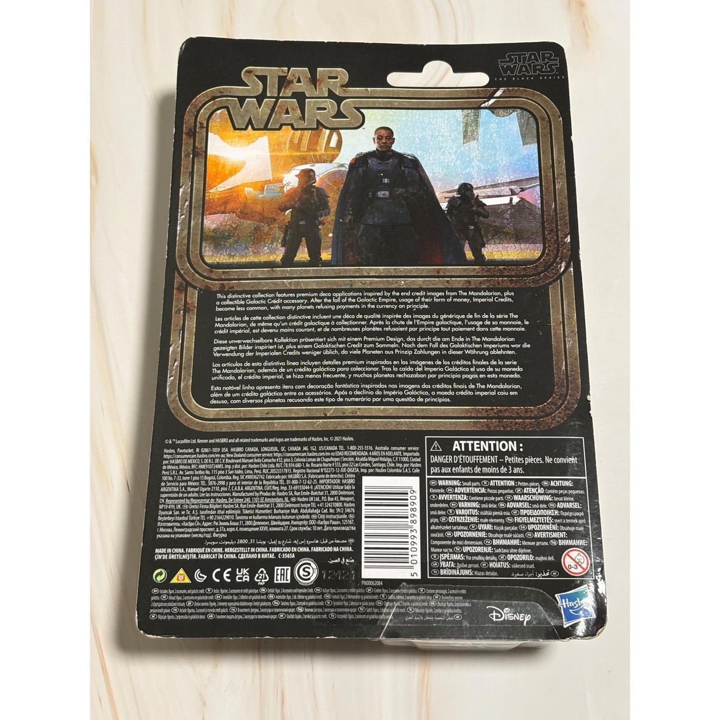 New Star Wars - The Black Series Credit Collection Moff Gideon Action Figure