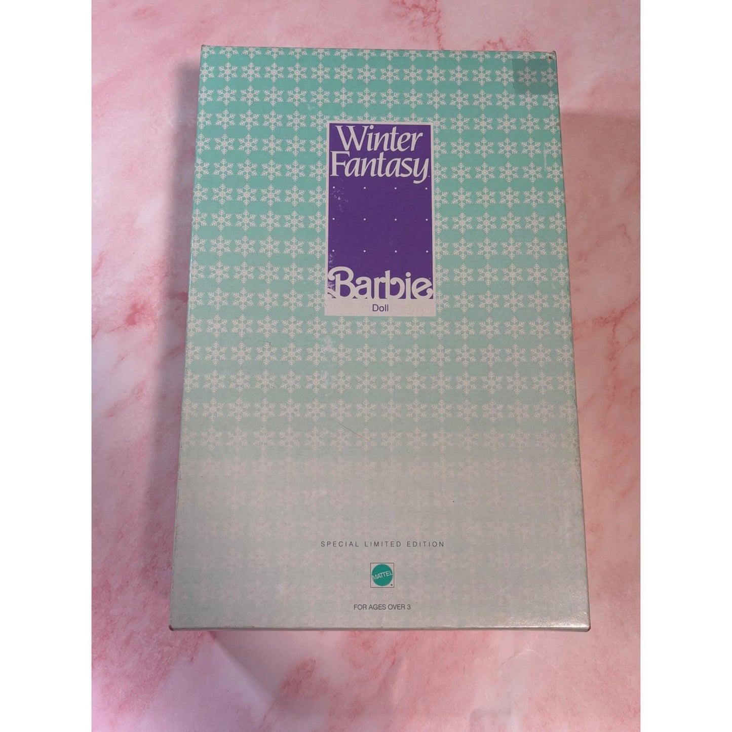 Winter Fantasy Barbie 5946 1990 FAO Schwarz Exclusive Limited Edition Mattel