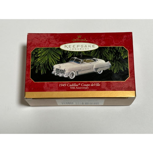 Hallmark 1949 Cadillac Coupe de Ville 50th Anniversary Keepsake Ornament 1999