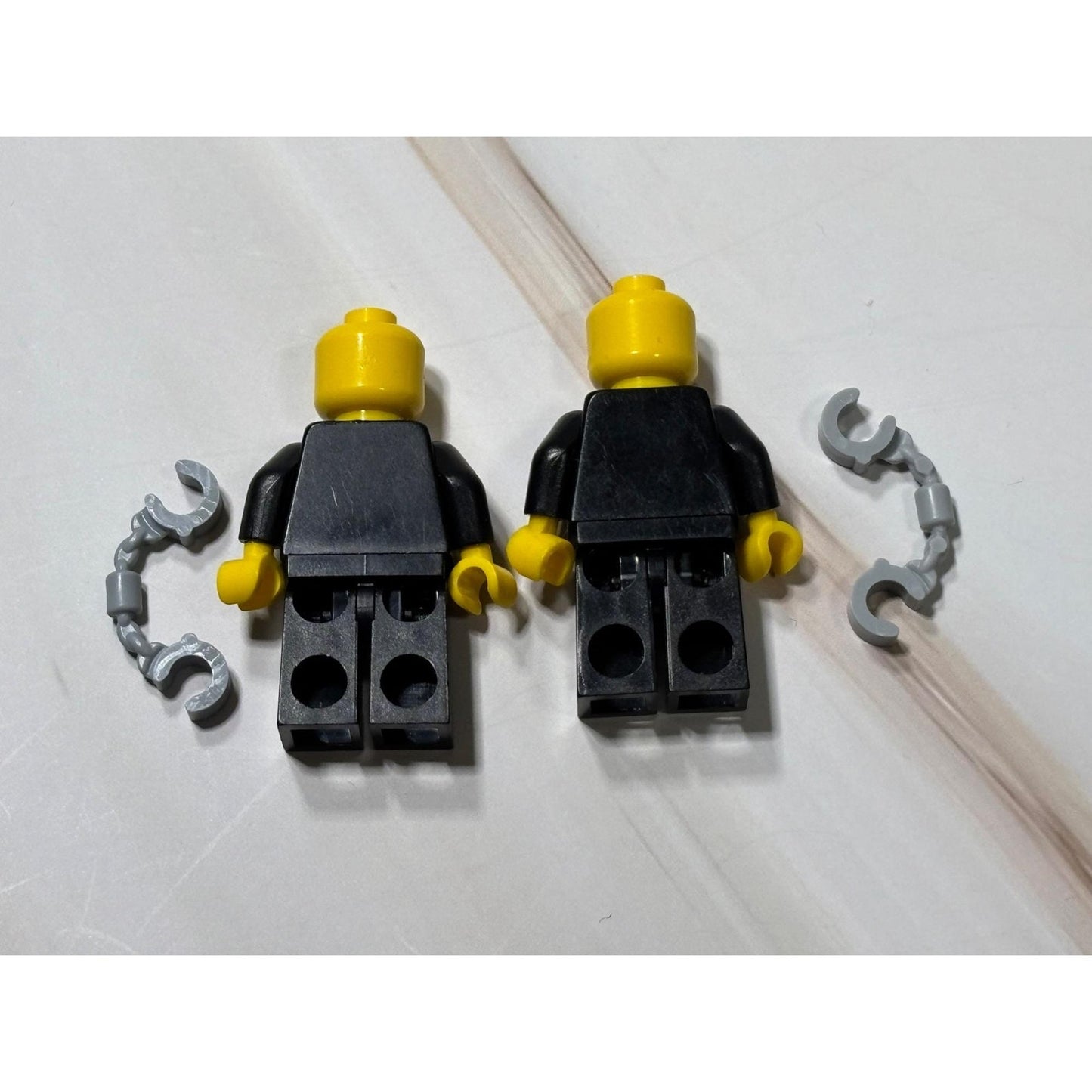 Lot of 2 LEGO njo234 Guard minifigure 75091 NINJAGO Kryptarium Prison Breakout