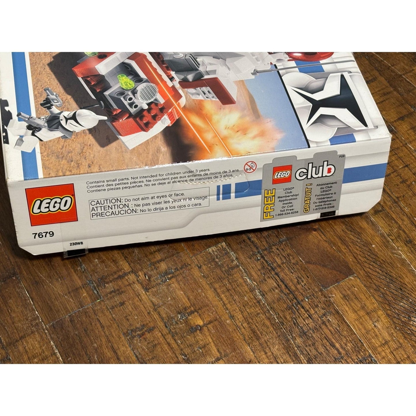 LEGO Star Wars 7679 The Clone Wars Republic Fighter Tank Retired 2008