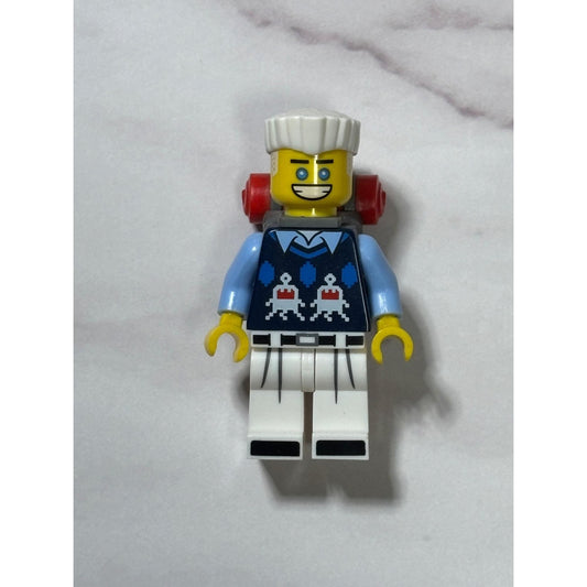 LEGO Ninjago Movie 71019 coltlnm10 Zane Sweater Backpack Hiker Minifigure coltlnm-10