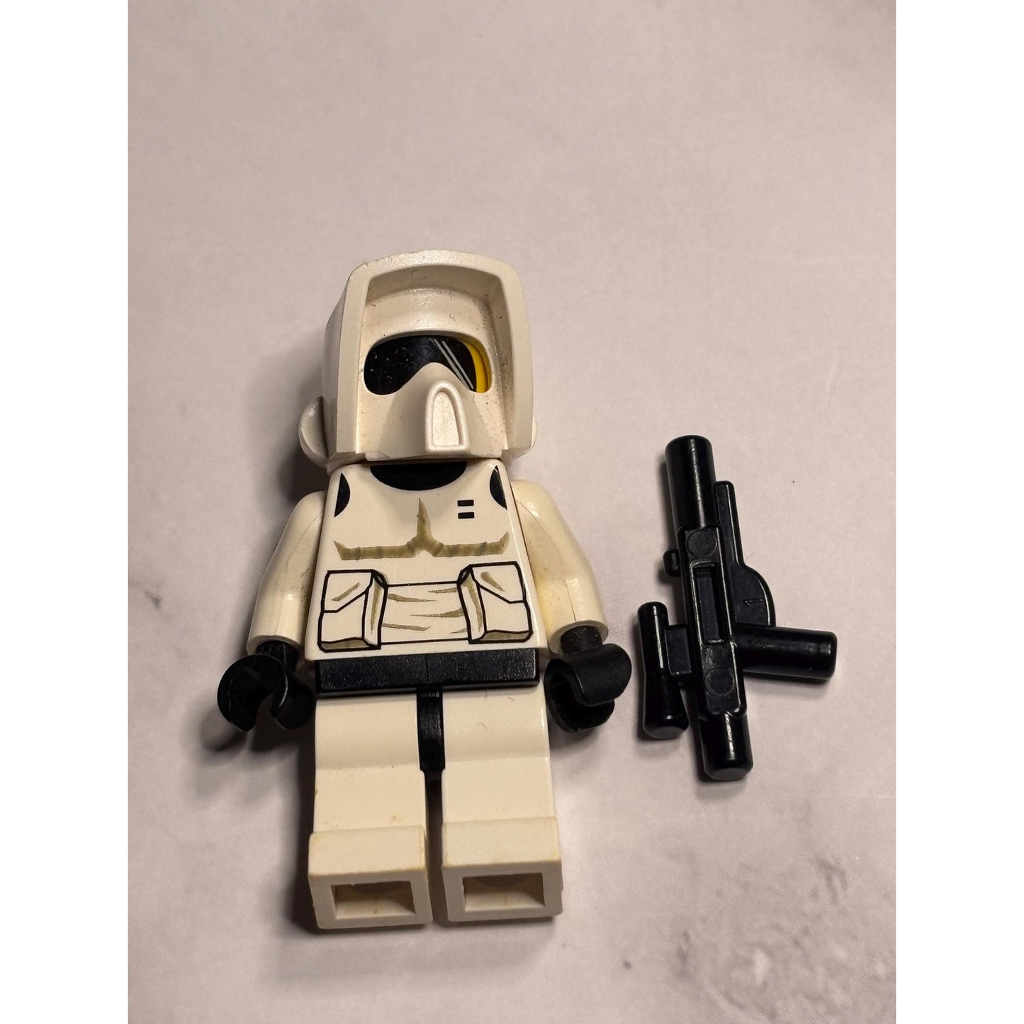 Lego Star Wars Minifigure: sw0005 Imperial Scout Trooper - Yellow Head